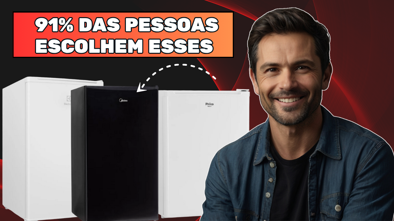 Top 5 Melhores Frigobares de 2025: Qual vale a pena comprar?