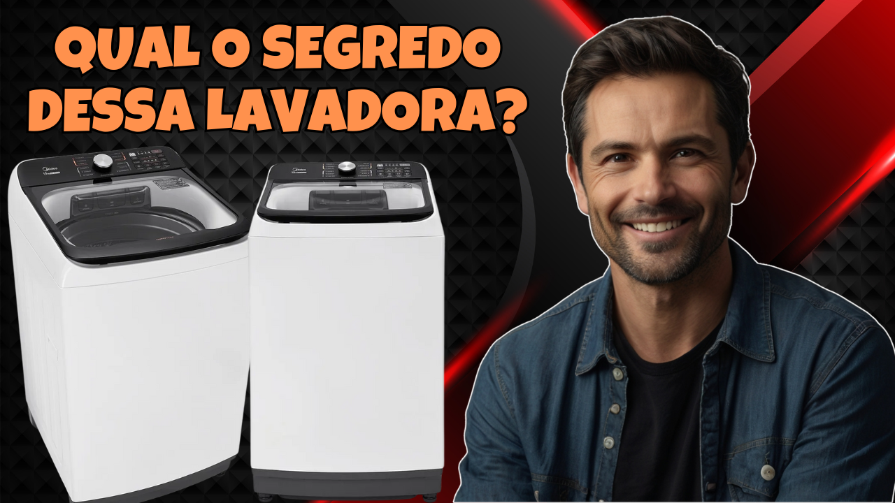 Máquina de Lavar Midea 13kg Wave Agitator: A Lavadora Inteligente que Faz Mais por Você